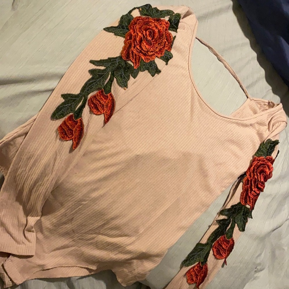 Dusty rose unitard